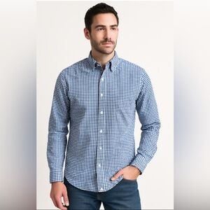 J. Crew Factory Collared Shirt - Gingham (S)